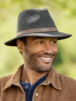 Men's Wool-Blend Safari Hat