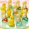 Milk Chocolate Foiled Easter Bunnies and Chicks