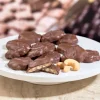 Milk or Dark Chocolate Cashew Caramel Patties, 12 oz. Bag