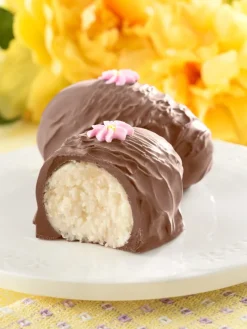 Milk or Dark Chocolate Coconut Buttercream Easter Egg