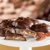 Milk or Dark Chocolate Pecan Caramel Patties, 12 Ounce Bag