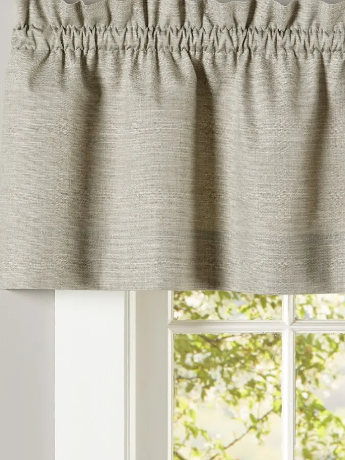 Mill Brook Rod Pocket Tailored Valance