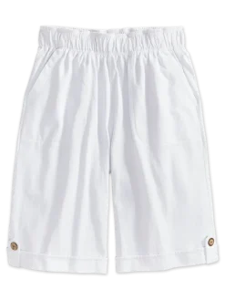 M.MAC Cotton Knit Shorts
