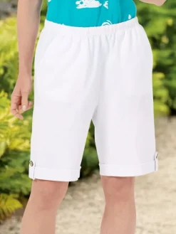 M.MAC® Cotton Knit Walking Shorts