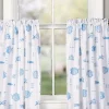M.MAC Rock Fish Rod Pocket Curtain Tiers