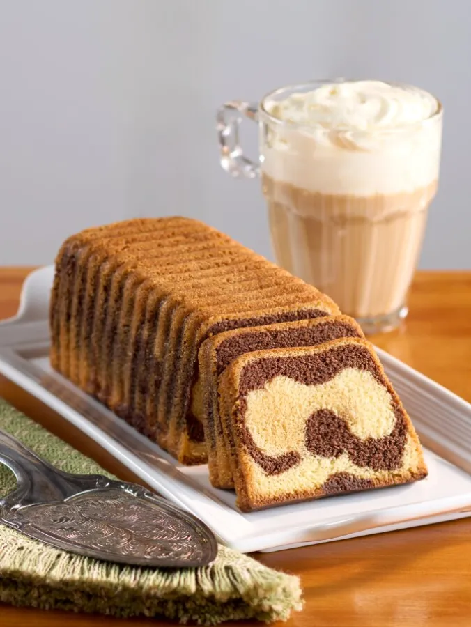 Mocha Cappuccino Liqueur Loaf Cake