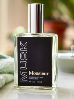 Monsieur Musk Eau de Toilette, 4 Ounces