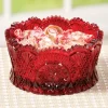 Mosser Diamond Classic Red Glass Candy Dish