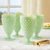 Mosser Fenton Hobnail Goblet, 1 Goblet