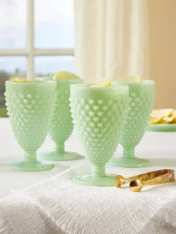 Mosser Fenton Hobnail Goblet, 1 Goblet