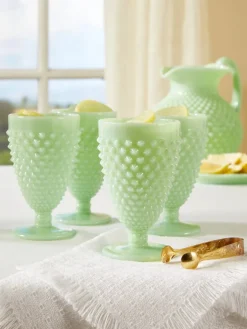 Mosser Fenton Hobnail Goblet, 1 Goblet