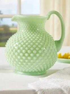 Mosser Fenton Hobnail Pitcher
