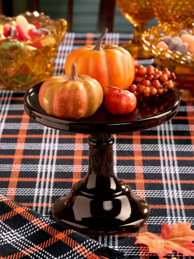 Mosser 6 Inch Halloween Pedestal Cake Stand