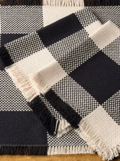 Mountain Weavers Buffalo Check Weave Cotton Napkin, Set of 2