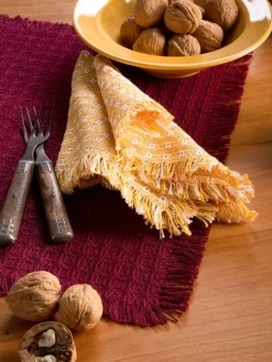 Mountain Weavers Christmas Cotton Placemats, Set of 2