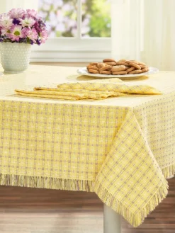 Mountain Weavers Easter Cotton Tablecloth