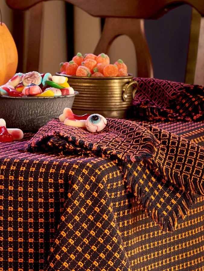 Mountain Weavers Halloween Cotton Napkin, Set of 2