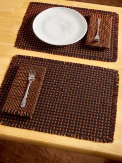 Mountain Weavers Halloween Cotton Placemat, Set of 2