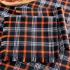 Mountain Weavers Hartland Halloween Plaid Weave Cotton Napkin, Set of 2