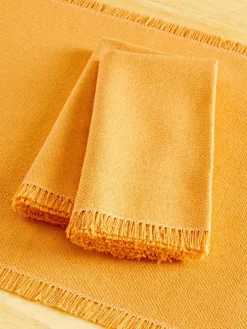 Mountain Weavers Hartland Solid Color Cotton Napkin, Set of 2