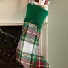 Mountain Weavers Holiday Plaid Christmas Stocking