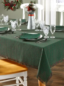 Mountain Weavers Original Mountain Weave Cotton Tablecloth
