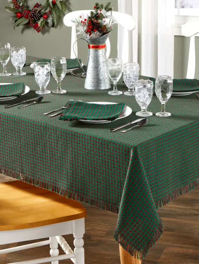 Mountain Weavers Original Mountain Weave Cotton Tablecloth