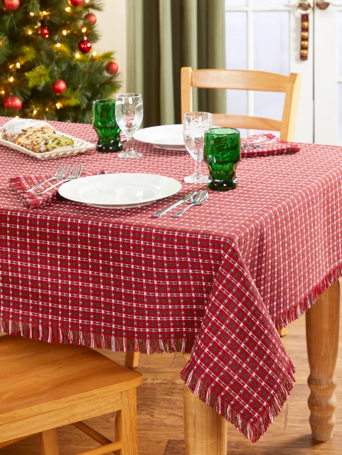 Mountain Weavers Original Mountain Weave Cotton Tablecloth