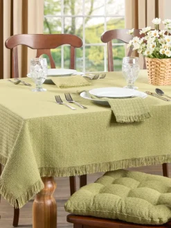 Mountain Weavers Original Mountain Weave Cotton Tablecloth
