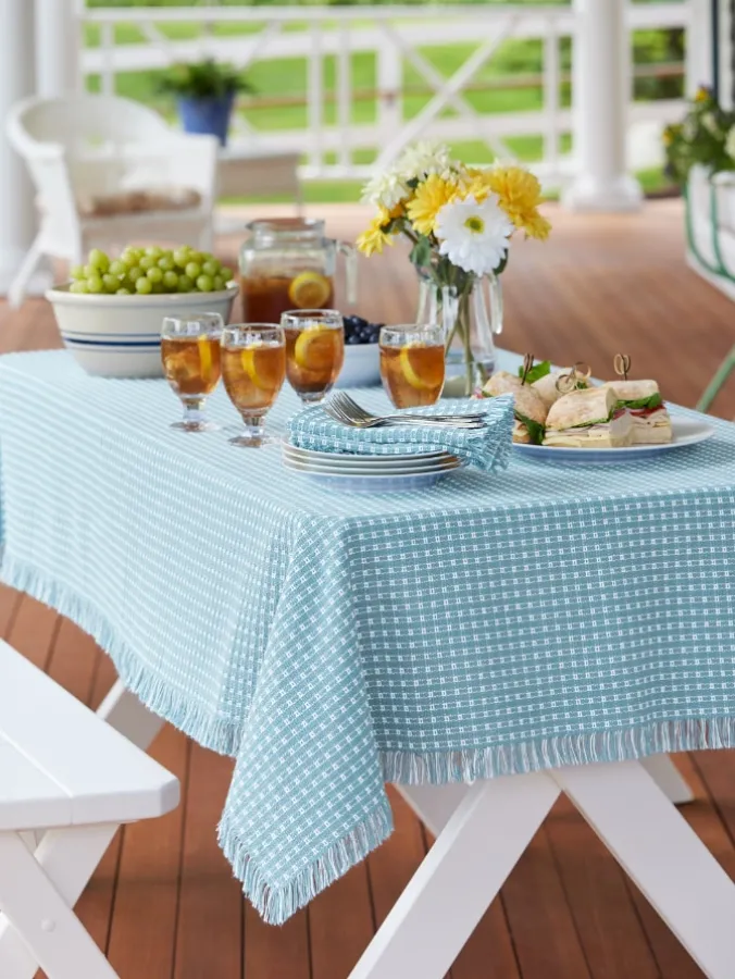 Mountain Weavers Original Mountain Weave Cotton Tablecloth