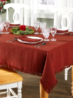Mountain Weavers Original Mountain Weave Cotton Tablecloth