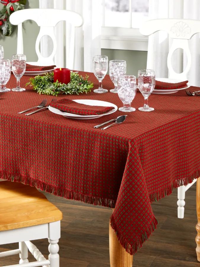 Mountain Weavers Original Mountain Weave Cotton Tablecloth