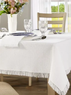 Mountain Weavers Original Mountain Weave Cotton Tablecloth