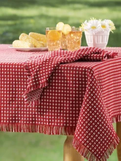 Mountain Weavers Original Mountain Weave Cotton Tablecloth