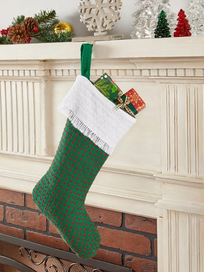 Mountain Weavers Original Mountain Weave Christmas Stocking
