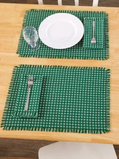 Mountain Weavers Original Mountain Weave Cotton Placemat, Set of 2