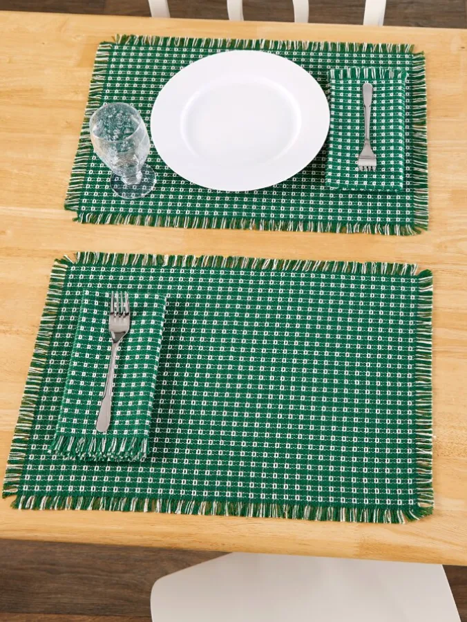 Mountain Weavers Original Mountain Weave Cotton Placemat, Set of 2