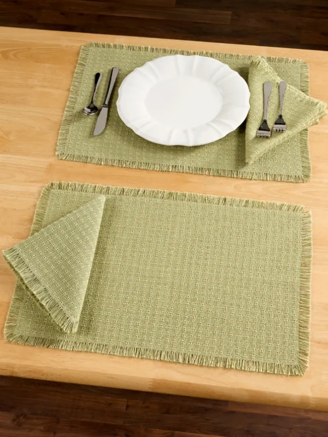 Mountain Weavers Original Mountain Weave Cotton Placemat, Set of 2
