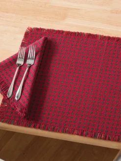 Mountain Weavers Original Mountain Weave Cotton Placemat, Set of 2
