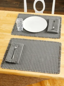Mountain Weavers Original Mountain Weave Cotton Placemat, Set of 2