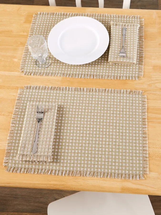 Mountain Weavers Original Mountain Weave Cotton Placemat, Set of 2