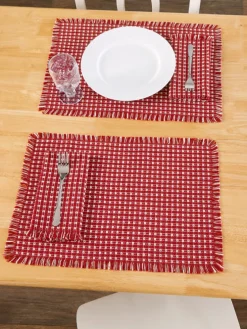Mountain Weavers Original Mountain Weave Cotton Placemat, Set of 2