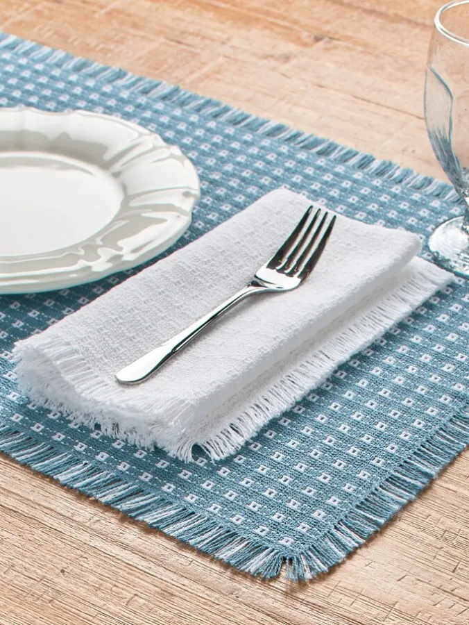 Mountain Weavers Original Mountain Weave Cotton Placemat, Set of 2