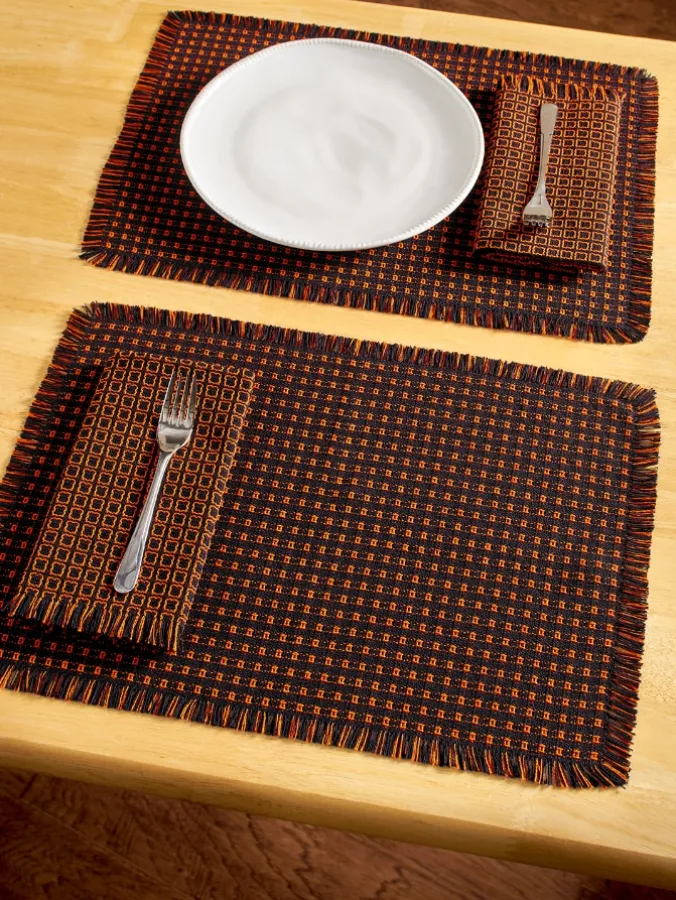 Mountain Weavers Original Mountain Weave Cotton Placemat, Set of 2