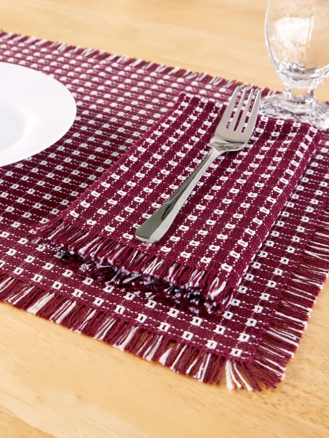 Mountain Weavers Original Mountain Weave Cotton Napkin, Set of 2