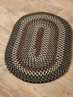 Mount Mansfield Indoor/Outdoor Multicolor Braided Oval Rug