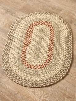 Mount Mansfield Indoor/Outdoor Multicolor Braided Oval Rug
