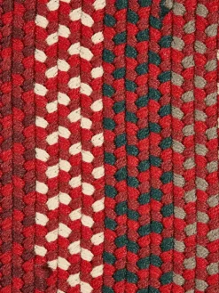 Mount Mansfield Indoor/Outdoor Multicolor Braided Round Rug