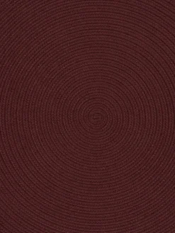 Mount Mansfield Solid Braided Oval Runner