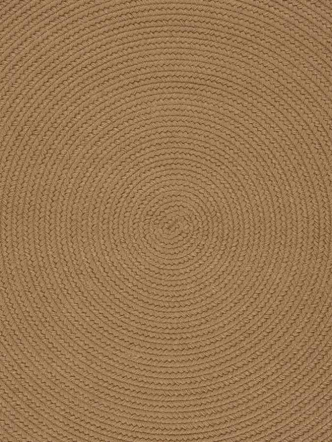 Mount Mansfield Solid Braided Oval Runner